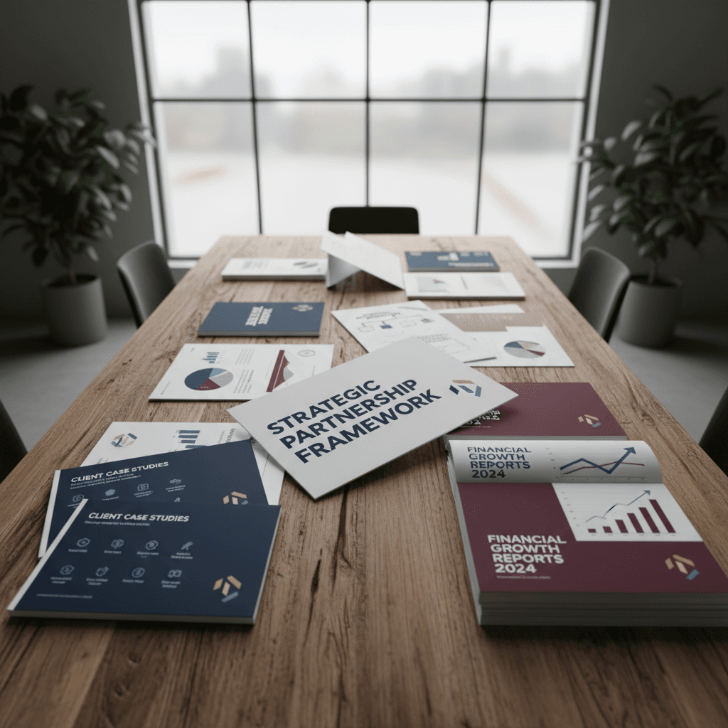 Strategic partnerships and growth documentation at JWM Consulting