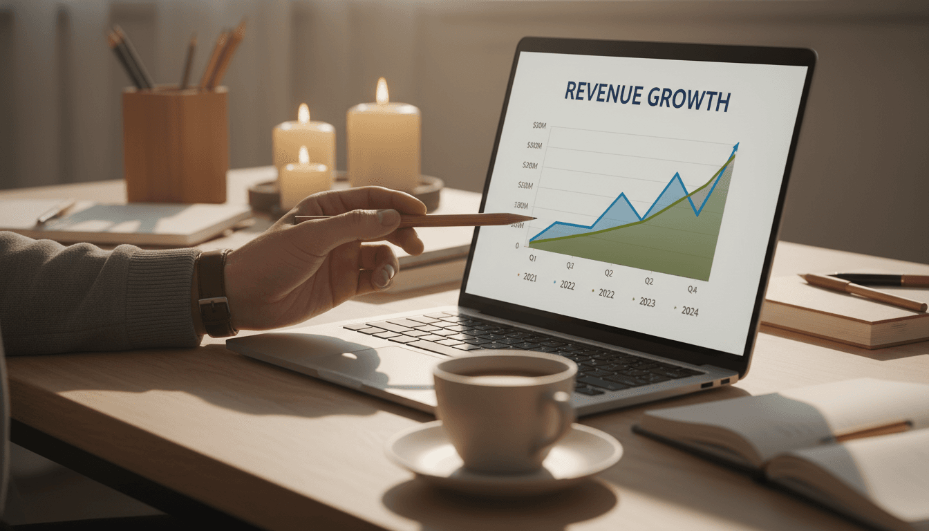 Revenue growth analysis and financial planning detail