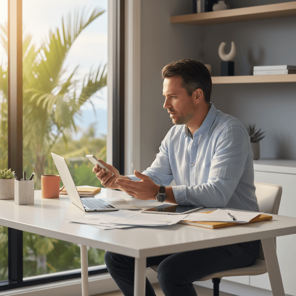 JWM Consulting solutions professional engaged in client consultation